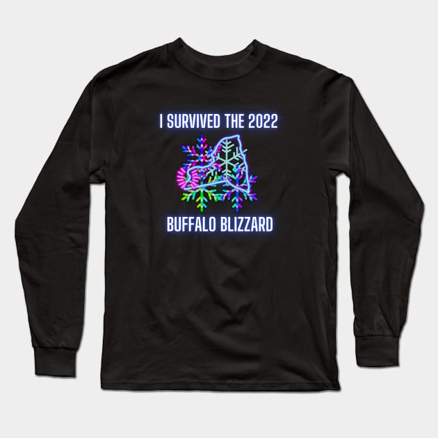 BUFFALO BLIZZARD 2022 Long Sleeve T-Shirt by EmoteYourself